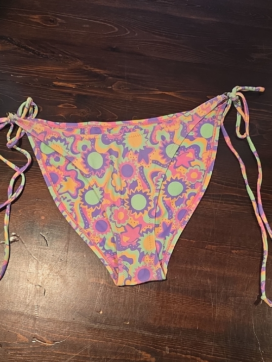 Kulani Kinis Other - ​Kulani Kinis Groovy Retro Sun Print Tie Side Bikini Bottoms - Large